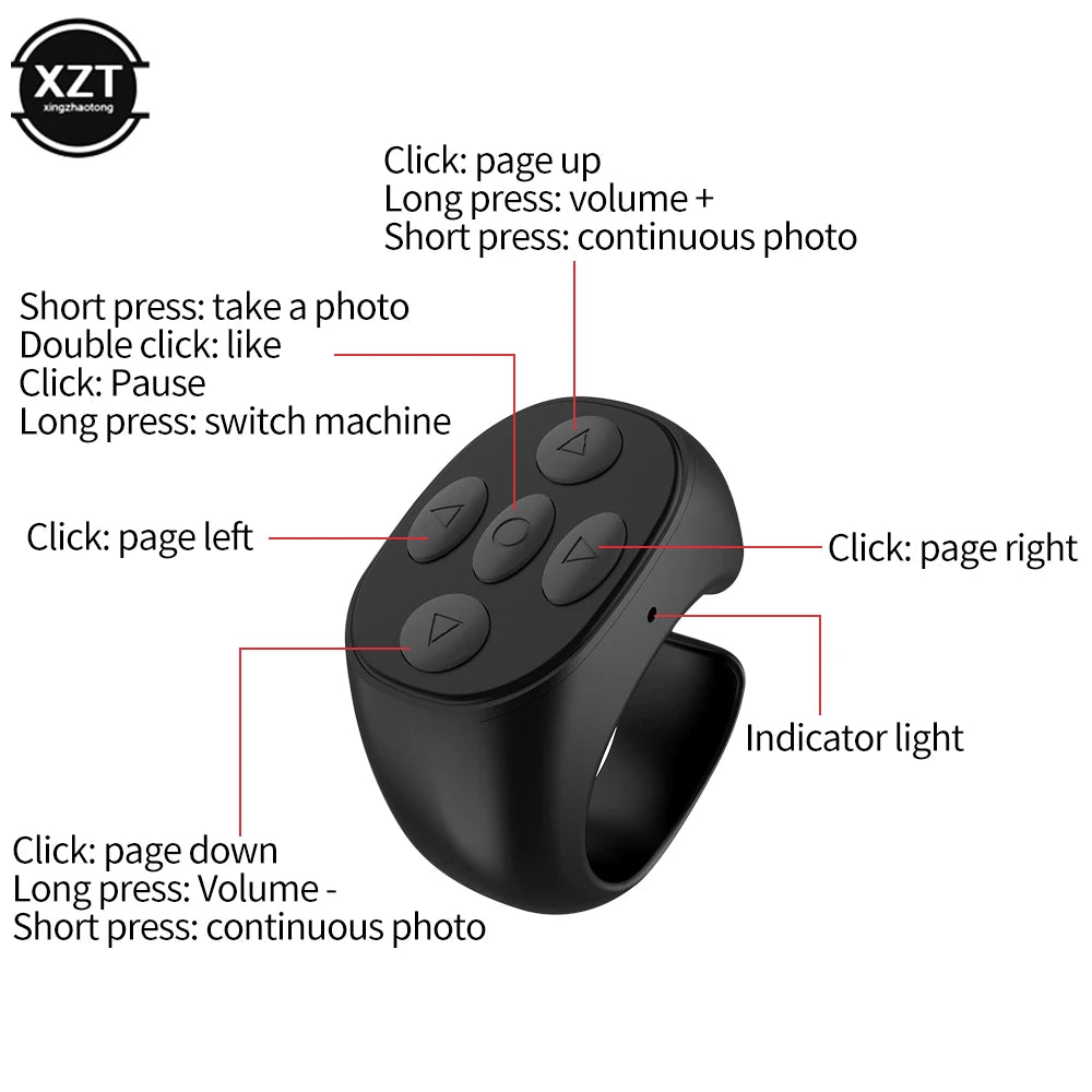 Scrollix – Remote Bluetooth Scroll Ring (iPhone & Android) - Scrollix